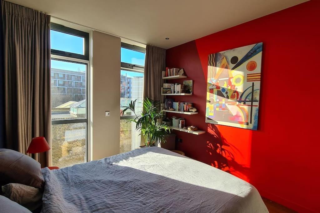 Luxurious Flat Sunny, Quiet, Design, Lift, Balcony Daire Londra Dış mekan fotoğraf
