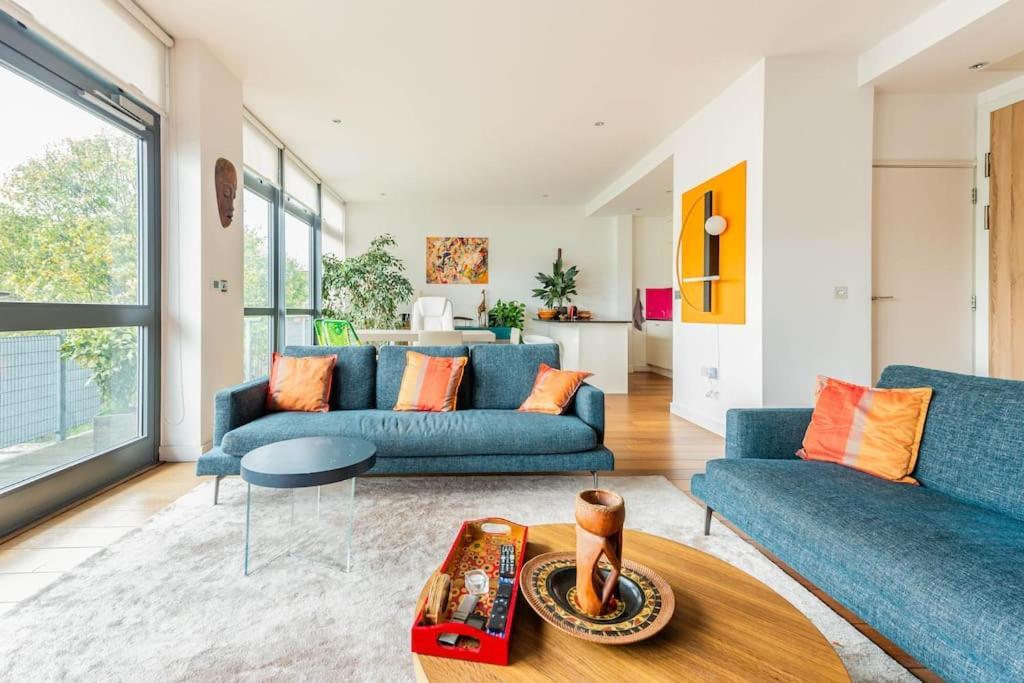 Luxurious Flat Sunny, Quiet, Design, Lift, Balcony Daire Londra Dış mekan fotoğraf